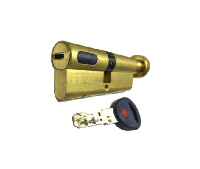 Картинка Цилиндровый механизм Mauer New Wave 4 вертушка-ключ-L=82мм/36-46/,цвет латунь, 5 ключей в Сургуте Цилиндровый механизм Mauer New Wave 4 вертушка-ключ-L=82мм/36-46/,цвет латунь, 5 ключей в Сургуте